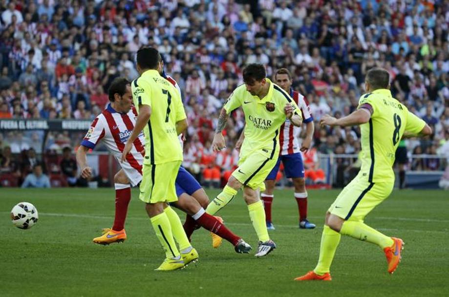 Il gol di Messi da un&#39;altra angolatura (Reuters)